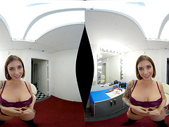 Ivy Lebelle places her ass cheeks on top of her fuck buddy