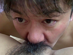 Naughtiness Keiko having her horny beaver slammed with a boner