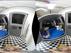 Blondie Kennedy Kressler bouncing on a big throbbing manhood