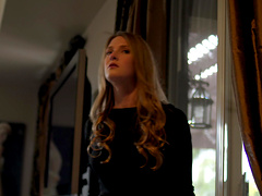 Lovely Ashley Lane gets fucked by a friend while he pulls her hair