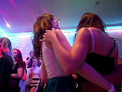 Smoking hot girls like to pleasure handsome guys at the party