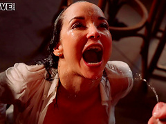 Brunette hottie likes a stiff dick more than anything else