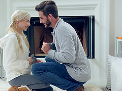 Stunning Piper Perri gets to jump on a big delicious dick