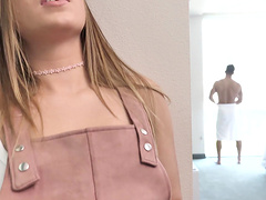 Sweet Summer Brooks knows exactly how to satisfy a long dick