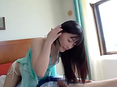 Hot Kitano Nozomi likes to suck two delicious dicks at once