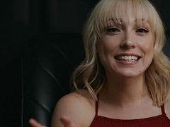 Horny black guy pleases Lily LaBeau by fucking her hairy pussy