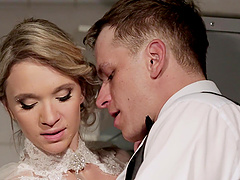 Angel Piaff likes to moan while a horny guy drills her tight ass