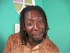 Beautiful Katie Thomas rides a black dick like her life depends on it