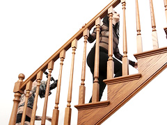 Tattooed Gina Valentina gets her tight cunt pounded on the couch