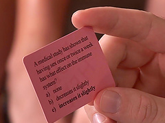 Group of stunning girls likes to play with naughty friends