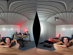 Lovely Texas Patti fucks with a friend like her life depends on it