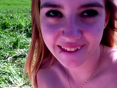 Desirable Kendra White and her friend know how to use big toys