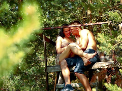 Petite Samantha Johnson likes to please a guy by riding his dick