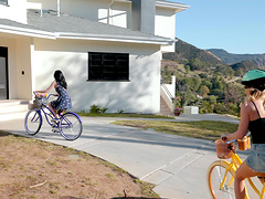 Stunning Carter Cruise and another girl like to masturbate together