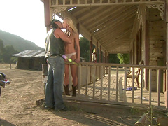 Hot Aurora Snow likes to moan while he fucks her on the motorcycle