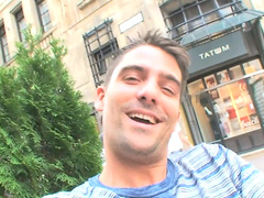 Lucy Belle gets her shaved pussy stretched with a monster shaft