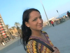 Kinky Sabrina Sweet finally gets to fuck with her boyfriend outdoors