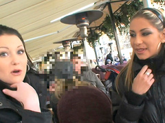 Hairy dick is enough to satisfy Belicia Avalos and her friend at the same time