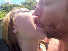 Satisfying naughty Nina Skye is easy when you have a long cock