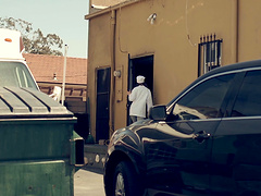 Gorgeous Shae Celestine pleases a friend by slurping on his dick