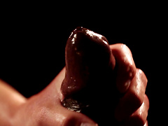 Lucky black guy gets his hard cock pleased by Anita Bellini