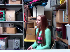 Sexy Ornella Morgan needs to fuck with a horny security guard