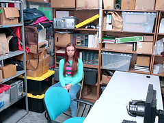 Sexy Ornella Morgan needs to fuck with a horny security guard