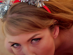 Cute Audrey Royal and her hot friend enjoy pleasing one another