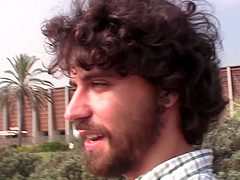 Cute babe Julia Roca loves to fuck with a handsome friend