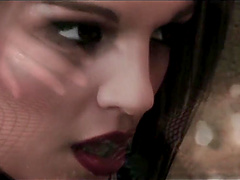 Masturbating with toys together is what Aiden and another girl want