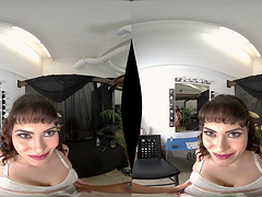 Lucky guy finally talked Audrey Noir into banging with him