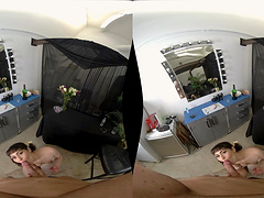 Lucky guy finally talked Audrey Noir into banging with him