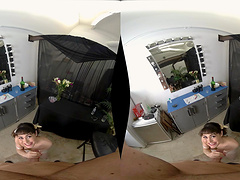 Lucky guy finally talked Audrey Noir into banging with him