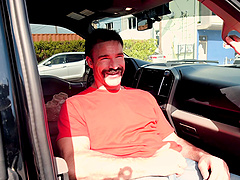 Getting fucked on the couch by a handsome guy makes Kara Lee moan