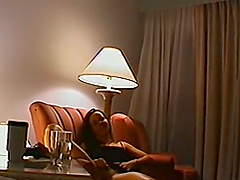 Two sweet babes know how to fuck with two guys at the same time