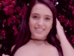 Sweet teen Brooke Haze knows what a naughty guy likes the most