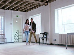 Cute Ava Dalush likes to make out with a friend while he fucks her