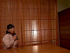 Solo Murakami Ryouko needs to moan while she masturbates