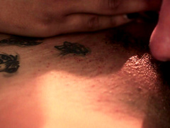 Beautiful Kiesha Kane pleases a neighbor by playing with his cock