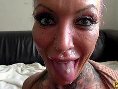 Cute Brooke Jameson likes to ride a cock while her boobs bounce