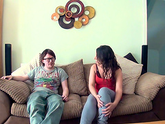 Kinky Chantelle Coleman sucks a dick like her life depends on it