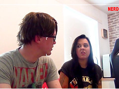 Danielle Darlow wants to satisfy a guy by sucking on his dick