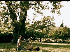 Nothing makes Annie Cruz happy like getting fucked outdoors