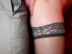 Pretty Tina Fleur fucks with him like there is no tomorrow