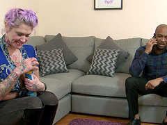 Tattooed MILF Tallulah Tease knows how to please a black dick