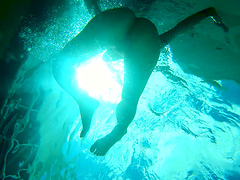 Kinky Lena Paul rides a stiff shaft while her boobies bounce