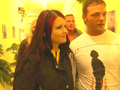 Cindy White and her hot friend get to please two guys at once