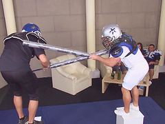 Sweet Katrin Wolf and other girls get to please more guys at once