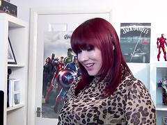 Redhead sweetie Donna Austin sucks a long dick better than anyone