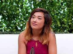 Geneva has to moan while a black stranger bangs her roughly